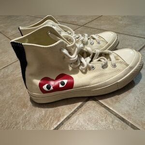 CONVERSE X CDG PLAY Chuck Taylor '70 High-Top Sneakers